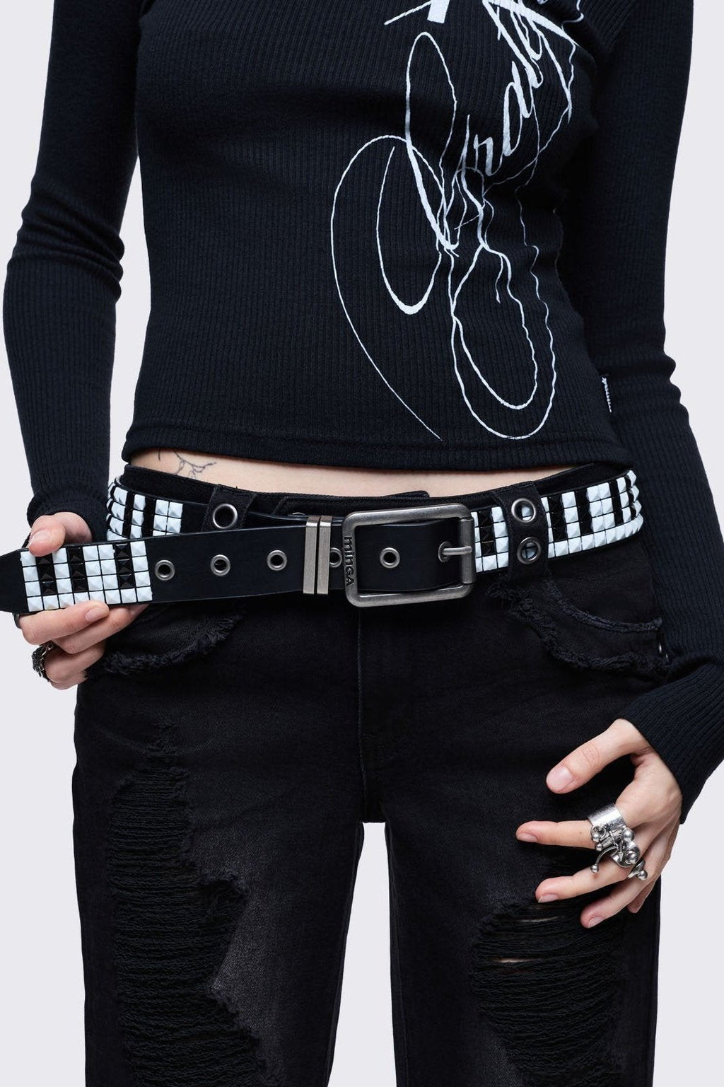 Piano Buckle Belt