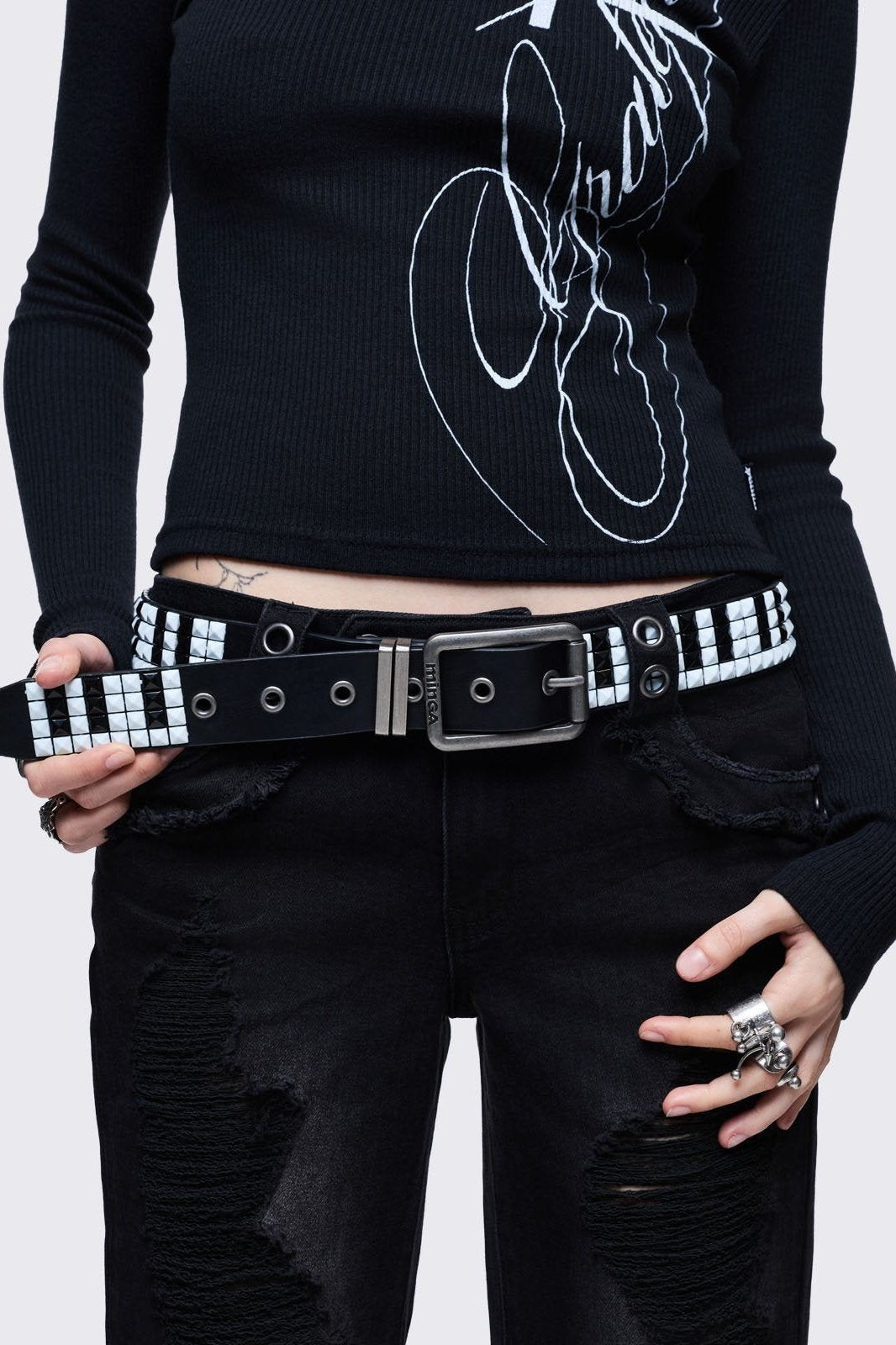 Piano Buckle Belt