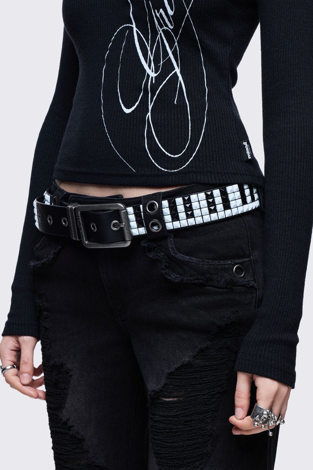 Piano Buckle Belt