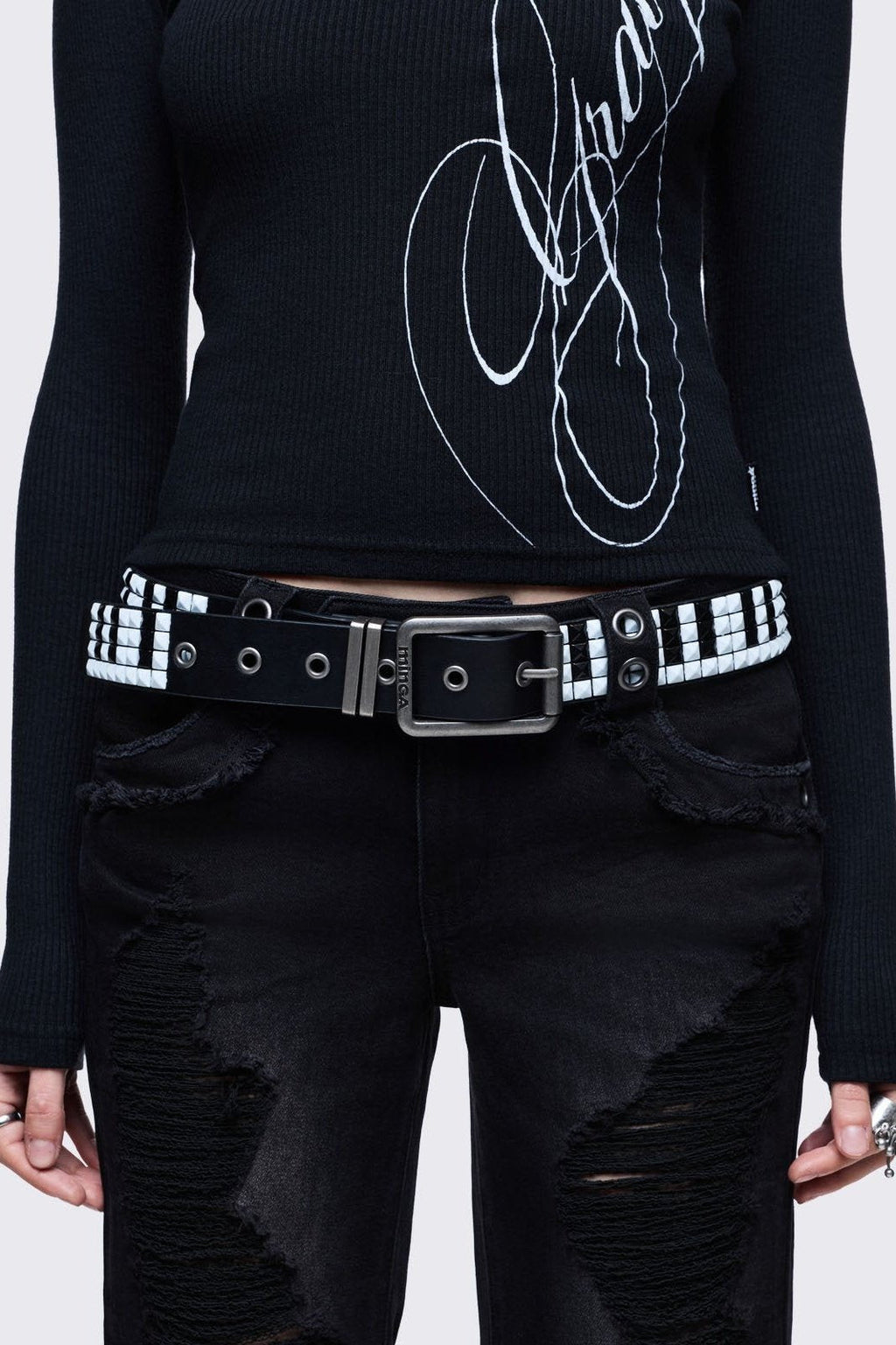 Piano Buckle Belt