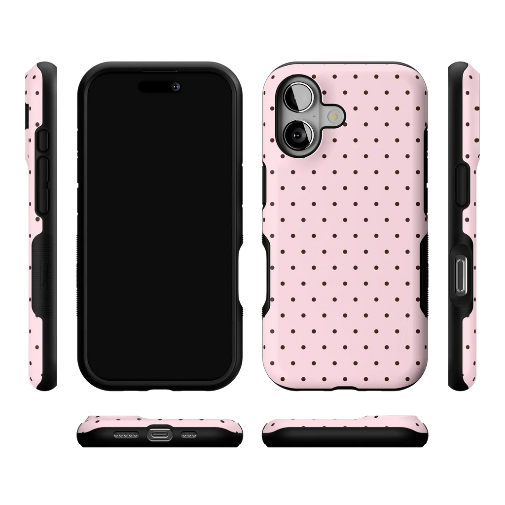 On the Dot | Pink Polka Dot Case