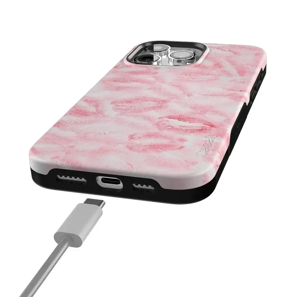 Sealed with a Kiss | Pink Lipstick Case