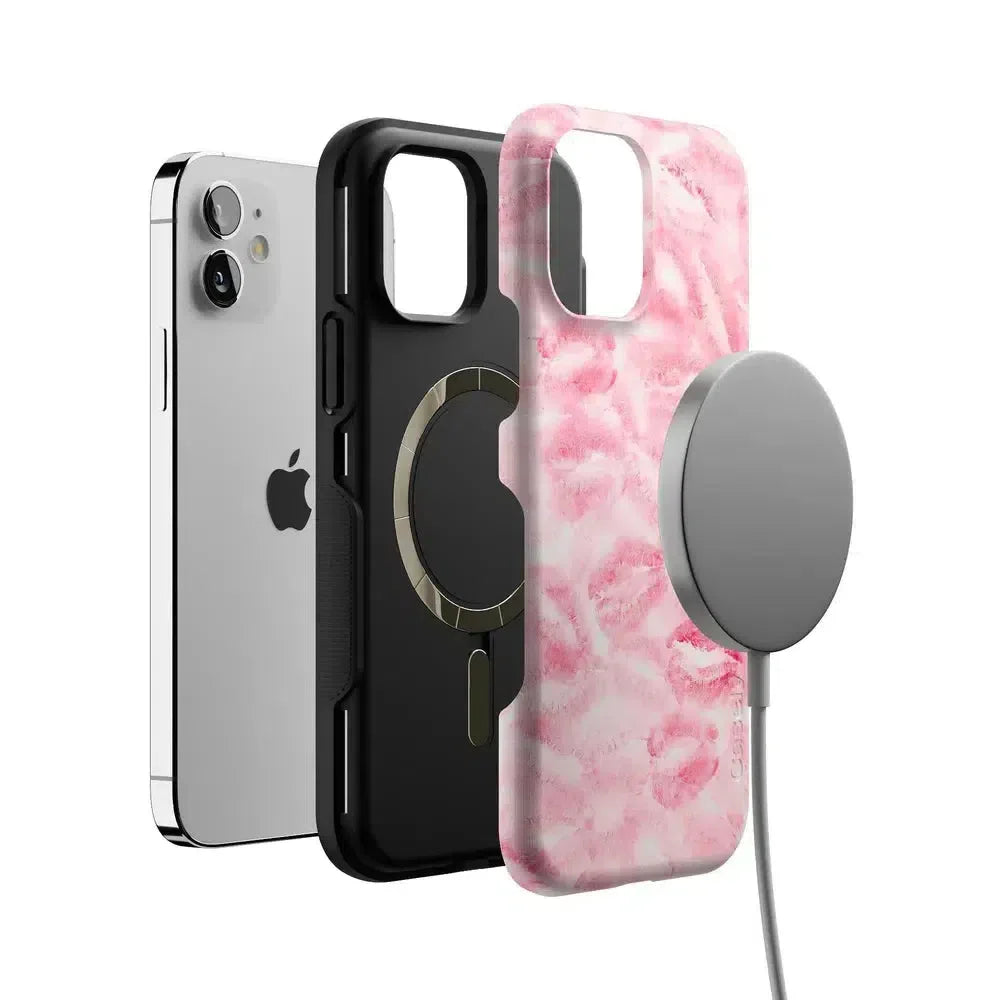Sealed with a Kiss | Pink Lipstick Case
