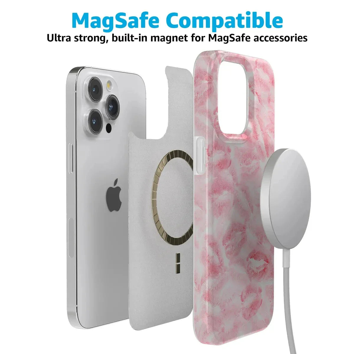Sealed with a Kiss | Pink Lipstick Case