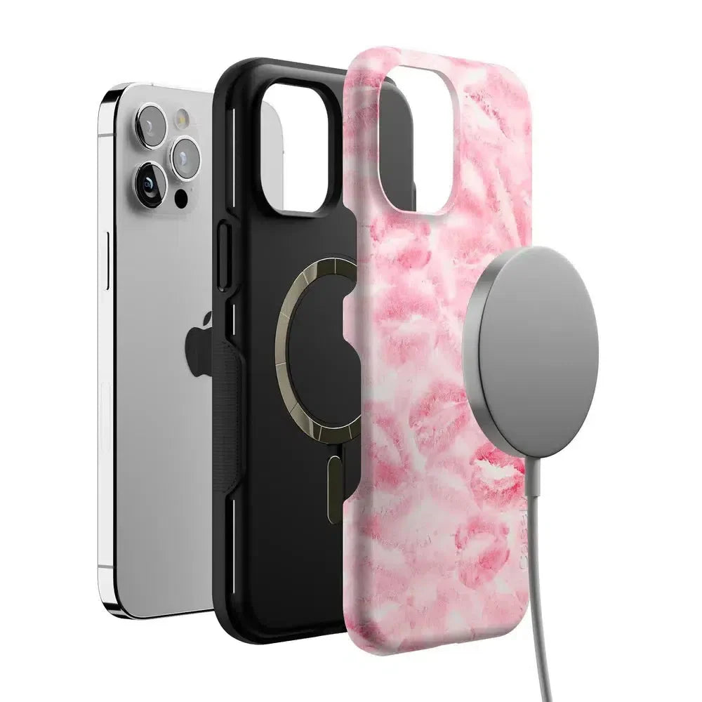 Sealed with a Kiss | Pink Lipstick Case