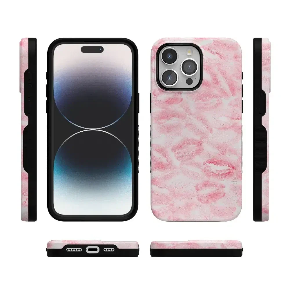 Sealed with a Kiss | Pink Lipstick Case