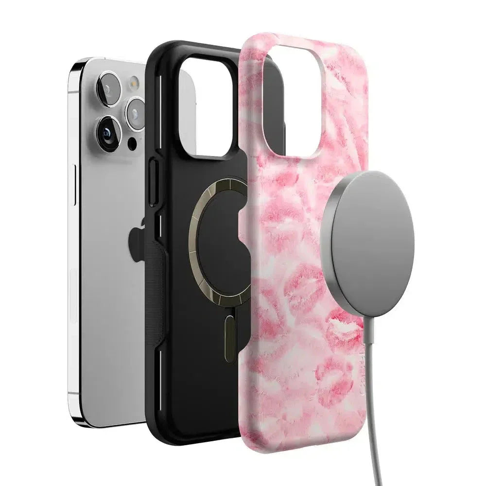 Sealed with a Kiss | Pink Lipstick Case