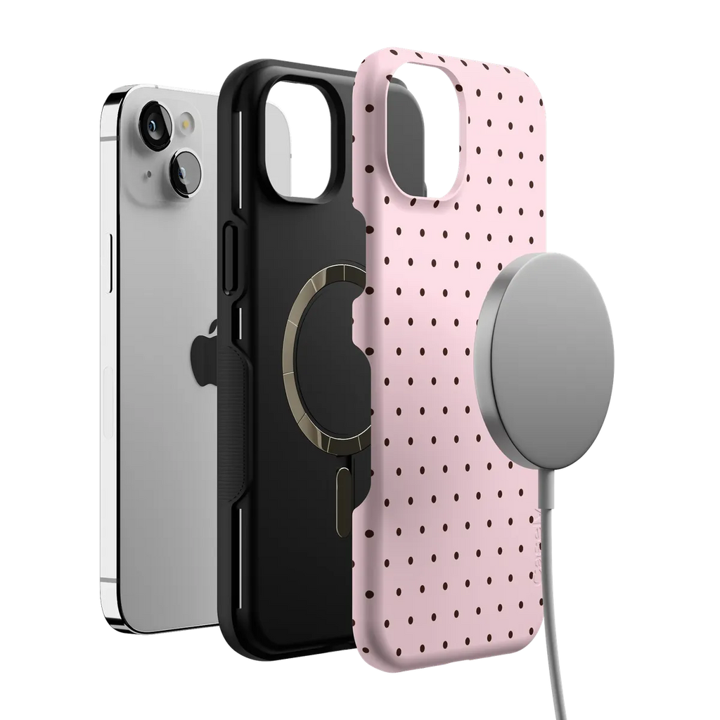 On the Dot | Pink Polka Dot Case